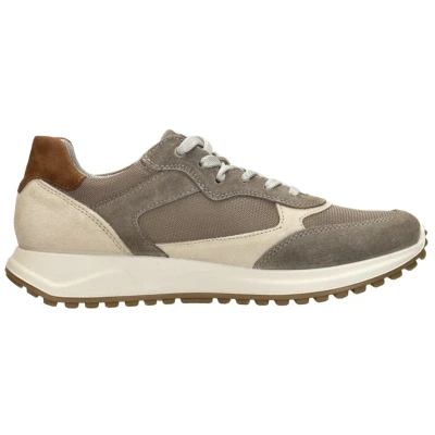 Afbeelding van Sub55 Comfort Collection Saronno Veterschoenen Laag Taupe Maat 45