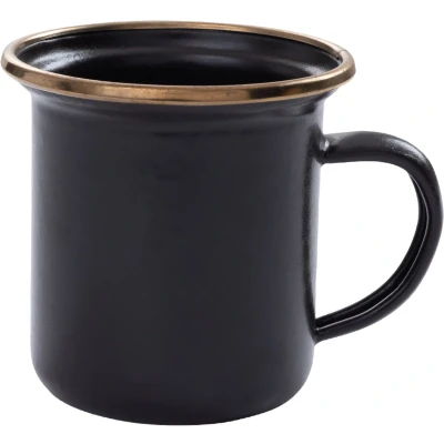 Afbeelding van Barebones Espresso Mok 148 Ml Charcoal 2 pack Zwart Glazen &amp; Bekers