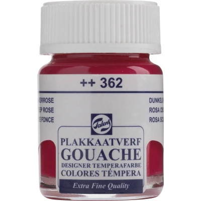 Afbeelding van Talens plakkaatverf Extra Fijn flacon van 16 ml, donkerroze