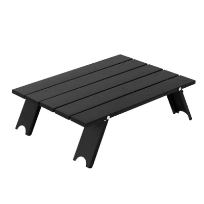 Afbeelding van Naturehike campingtafel, inklapbaar, slechts 570 cm, aluminium, draagbaar, ultralicht, mini klaptafel, kleine tafel voor tuin, wandelen, kamperen