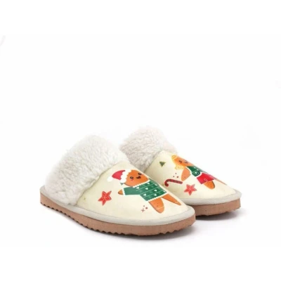 Afbeelding van Goby Ginger Cosy Dames Sloffen Vegan Handgemaakt Maat 38