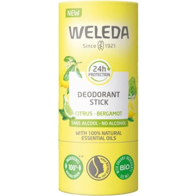 Afbeelding van Weleda Citrus &amp; Bergamot 24h Deodorant Stick