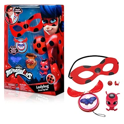 Afbeelding van Miraculous Wonderbaarlijk lieveheersbeestje verkleedset mask