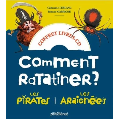 Image de Coffret Comment ratatiner les pirates et araignées Livre CD