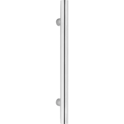 Afbeelding van Intersteel deurgreep t vorm 700x82x32 hart op 500 roestvaststaal