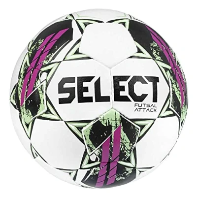 Afbeelding van Select FUTSAL Attack (Grain) Voetbal Wit Maat: SZ.