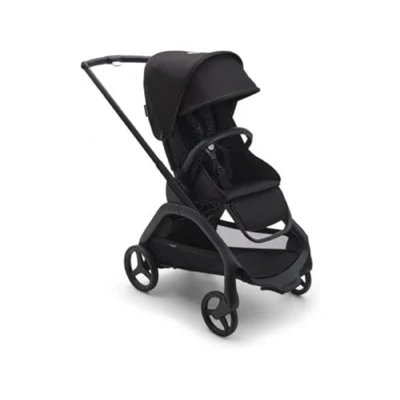 Afbeelding van Bugaboo Dragonfly urban kinderwagen, lichtgewicht in elke stand met één hand inklapbaar, zwart onderstel en zonnekap