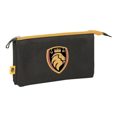 Afbeelding van Pennenetui met 3 vakken Kings League Ultimate Móstoles Zwart 22 x 12 cm