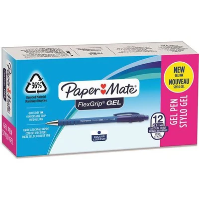 Afbeelding van Gelschrijver Paper Mate Flexgrip 0.7mm blauw