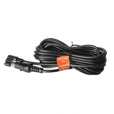 Afbeelding van GODOX Ad s14 5m flitsverbindingskabel voor Witstro Speedlite Flash AD180 AD360 Ad360ii Powerpack PB960 zwart