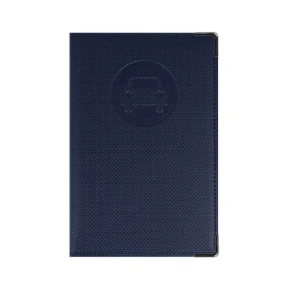 Afbeelding van Color Pop Papierhouder voor auto, Frankrijk, pvc, Frans papier, grijze kaart, nieuwe rijbewijs, 13,8 x 9 cm, marineblauw, 0,5 klassiek, Navy Blauw, klassiek