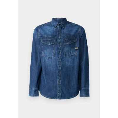 Afbeelding van G STAR Dakota SLIM Shirt LONG Sleeve Overhemd, Heren, Maat: XXL, Worn in windward