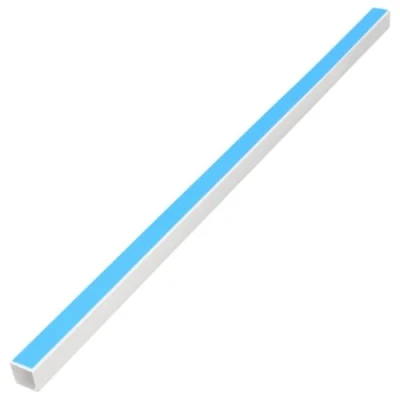 Afbeelding van Kabelgoot zelfklevend 20x10 mm 10 m PVC