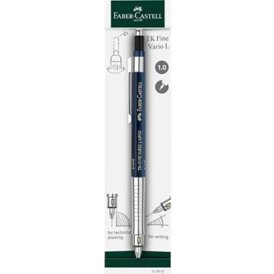 Afbeelding van Vulpotlood Faber Castell TK Fine Vario L 1,0mm Indigo