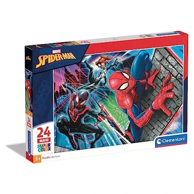 Afbeelding van Puzzel Spider Man Clementoni 24497 SuperColor Maxi 24 Onderdelen