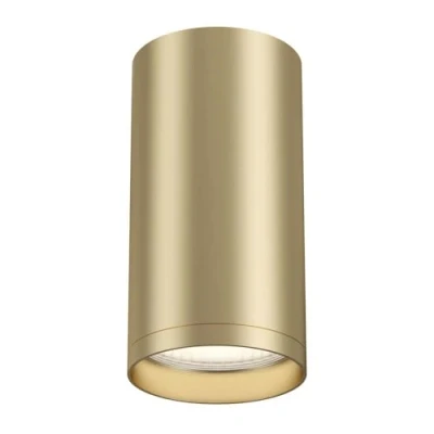 Afbeelding van Maytoni, Wandlamp + plafondlamp, FOCUS S plafondarmatuur GU10 opbouwarmatuur mat goud (GU10)