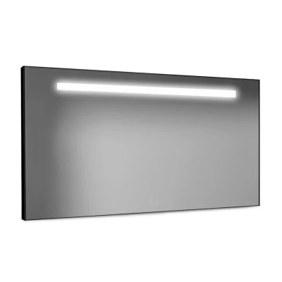 Afbeelding van LoooX Black line Spiegel met LED verlichting 120x60cm zwart