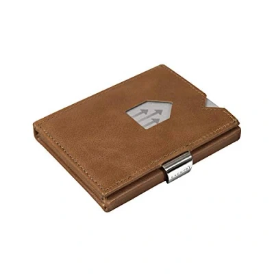 Afbeelding van Exentri Leather Wallet RFID sand Dames portemonnee