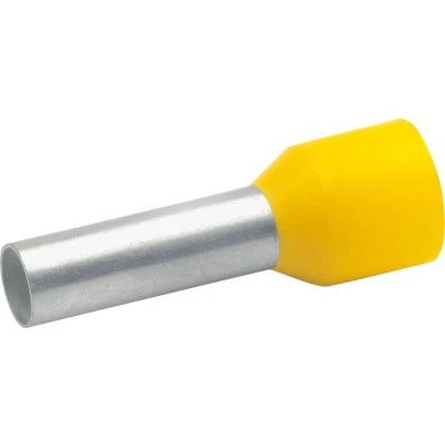Afbeelding van Klauke 47512 Adereindhulzen 6 mm² Deels geïsoleerd Geel 100 stuk(s)