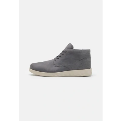 Afbeelding van ECCO LITE Hybrid MID CUT Sportieve veterschoenen, Heren, Maat: 42, Steel Nubukleer