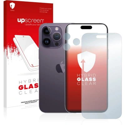 Afbeelding van upscreen Screenprotector voor Apple iPhone 14 Pro Max (Voor+Camera) Folie Beschermfolie Beschermglas transparant