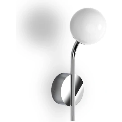 Afbeelding van Muurlamp PEP ONE, chroom.