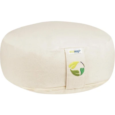 Afbeelding van Ecoyogi meditatiekussen Natur laag (eco) 10 12 cm