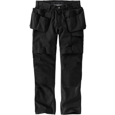Afbeelding van Carhartt Werkbroek 105070 multipocket zwart 30 32