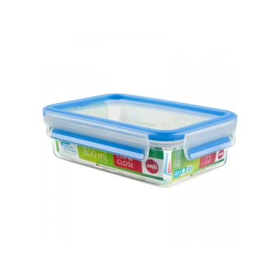 Afbeelding van Emsa N1030700 Vershouddoos 0,8l Blauw Set Van 5 Stuks