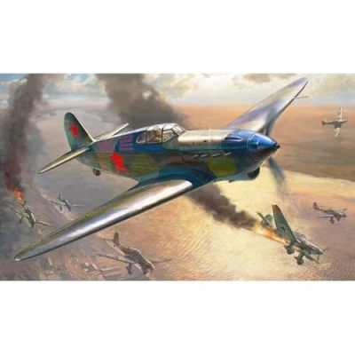 Afbeelding van Zvezda 1/72 Yakovlev Yak 1 Kunststof modelbouw Schaal 1:72