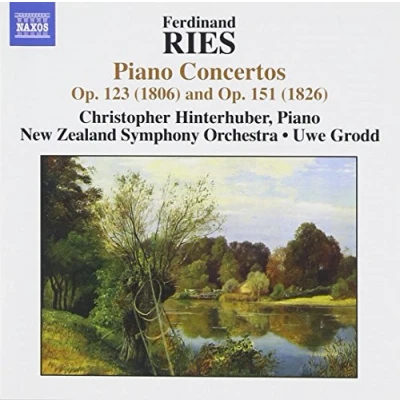Afbeelding van Christopher Hinterhuber, New Zealand Symphony Orchestra, Uwe Grodd Ries: Piano Forte Concerts Op. 151 &amp; 123 (CD)