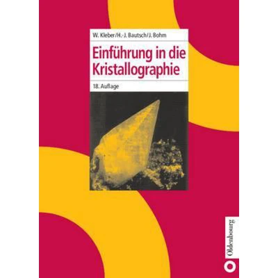 Afbeelding van Einführung in die Kristallographie