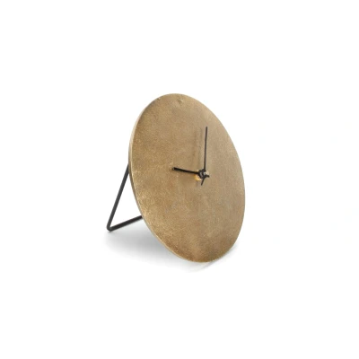 Afbeelding van Salt &amp; Pepper Tafelklok Zone 26cm goud