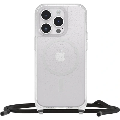 Afbeelding van OtterBox React Necklace geschikt voor iPhone 15 Pro Max Hoesje met Koord Glitter