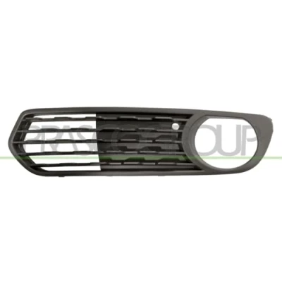 Afbeelding van PRASCO BM1232134 Bumper Grill Met gat(en) voor mistlampen ingebouwd rooster Links BMW: 1 Hatchback, Hatchback