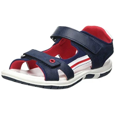 Afbeelding van Chicco Fluit sandalen, verstelbare sandalen met dubbele klittenbandsluiting, jongens, Blauw