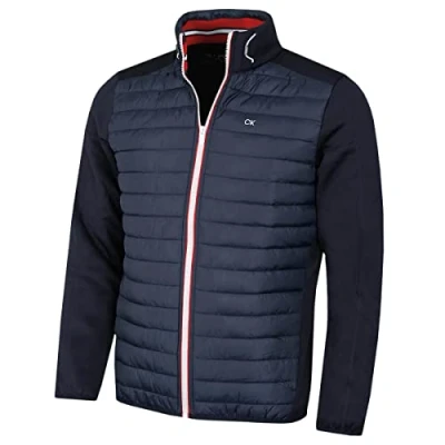 Afbeelding van Calvin Klein CK Hybrid golfjas voor heren, lichte isolatie, Navy Blauw