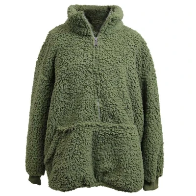 Afbeelding van Unique Living Hoodie Willow Winter Green 60x67cm
