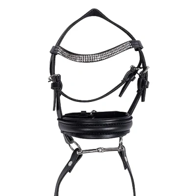 Image de HKM Bride Cuddle Pony Noir