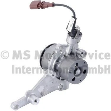 Afbeelding van PIERBURG 7.10942.17.0 waterpomp Met afdichtring, Schakelbare Elektrisch hydraulisch Kunststof 54,3mm VOLKSWAGEN: Tiguan II, Passat B8 Saloon