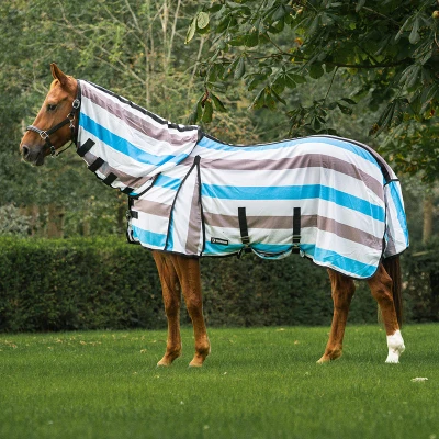 Image de Horka Couverture Anti Mouches Ballistic Mesh avec Couvre cou Multi 135/185