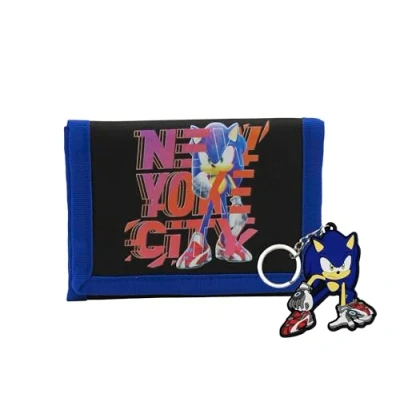 Afbeelding van Sonic the Hedgehog Portemonnee Sleutelhanger giftset premium