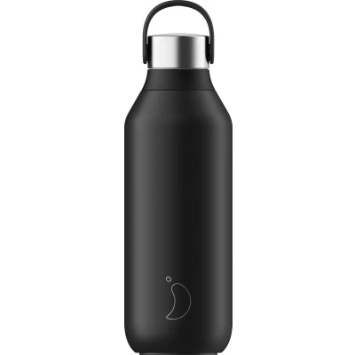 Afbeelding van Chillys Series 2 Drinkfles Thermosfles 500ml Abyss Black