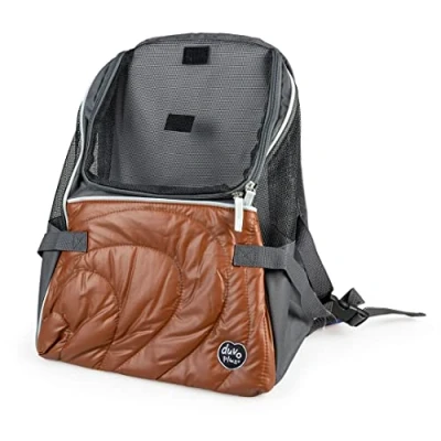 Afbeelding van Duvoplus Draagtas Hond Paris Backpack 34x21x39,5cm Caramel 1st