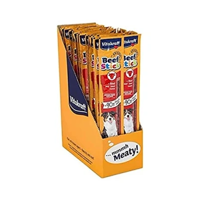 Afbeelding van 12g Beef Stick® 25x Rund Vitakraft Hondensnacks