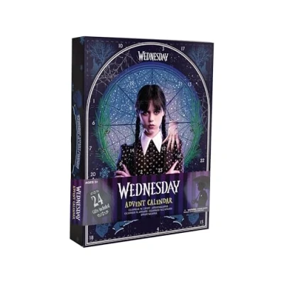 Afbeelding van CINEREPLICAS Woensdag Addams adventskalender 2025 Officiële licentie