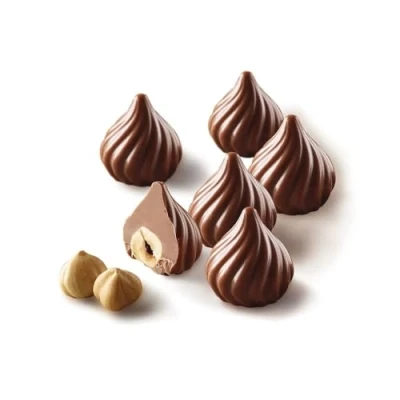Image de Moule en Silicone pour 15 Chocoflame 27 cm Silikomart Marron