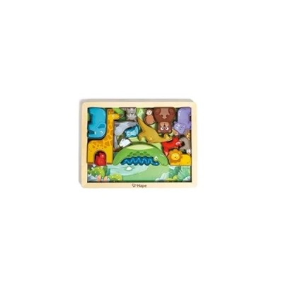 Afbeelding van Hape Animal Kingdom Puzzle