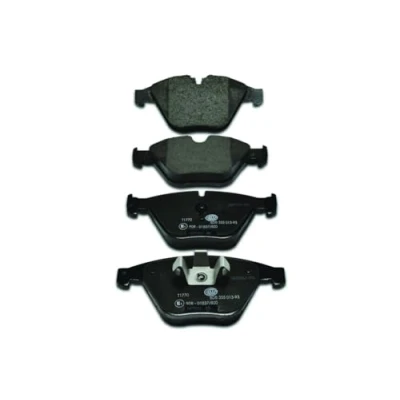 Afbeelding van HELLA 8DB 355 013 931 Remblokkenset Geschikt voor slijtage waarschuwingscontact BMW: 3 Touring, Saloon, Coupe