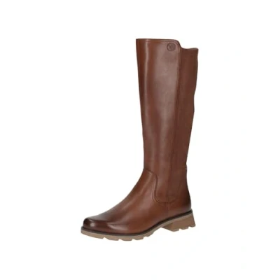 Afbeelding van CAPRICE Hoge dameslaarzen 9 25601 43, Cognac Comb